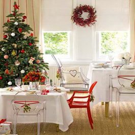 Великосветский стиль сервировки новогоднего стола (рис. 3)