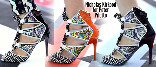 Николас Кирквуд создал обувь для Peter Pilotto (рис. 5)