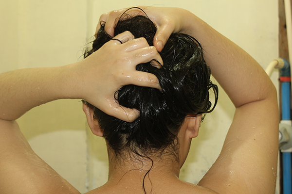 Маска с оливковым и миндальным маслами от выпадения волос (рис. 8)